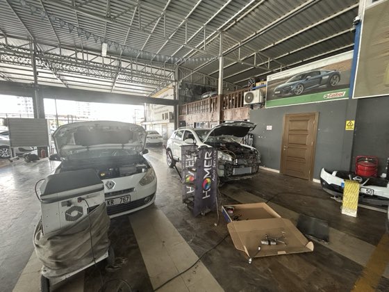 Oto klima bakımı ve arıza tespiti yapılan araç