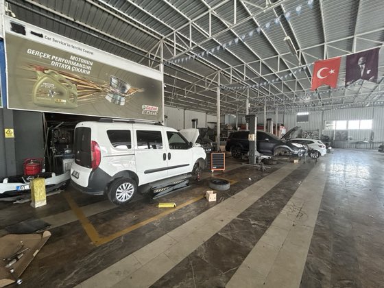 Adana araç bakım ve onarım alanı